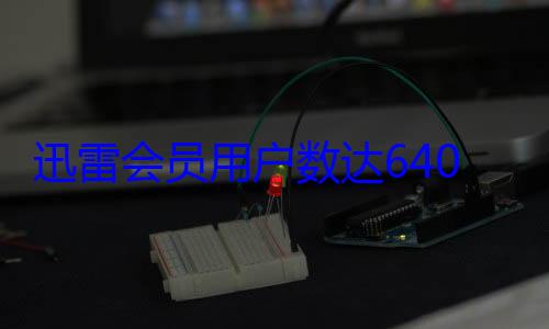 迅雷会员用户数达640万 一年大增70万 (迅雷vip会员账号分享)